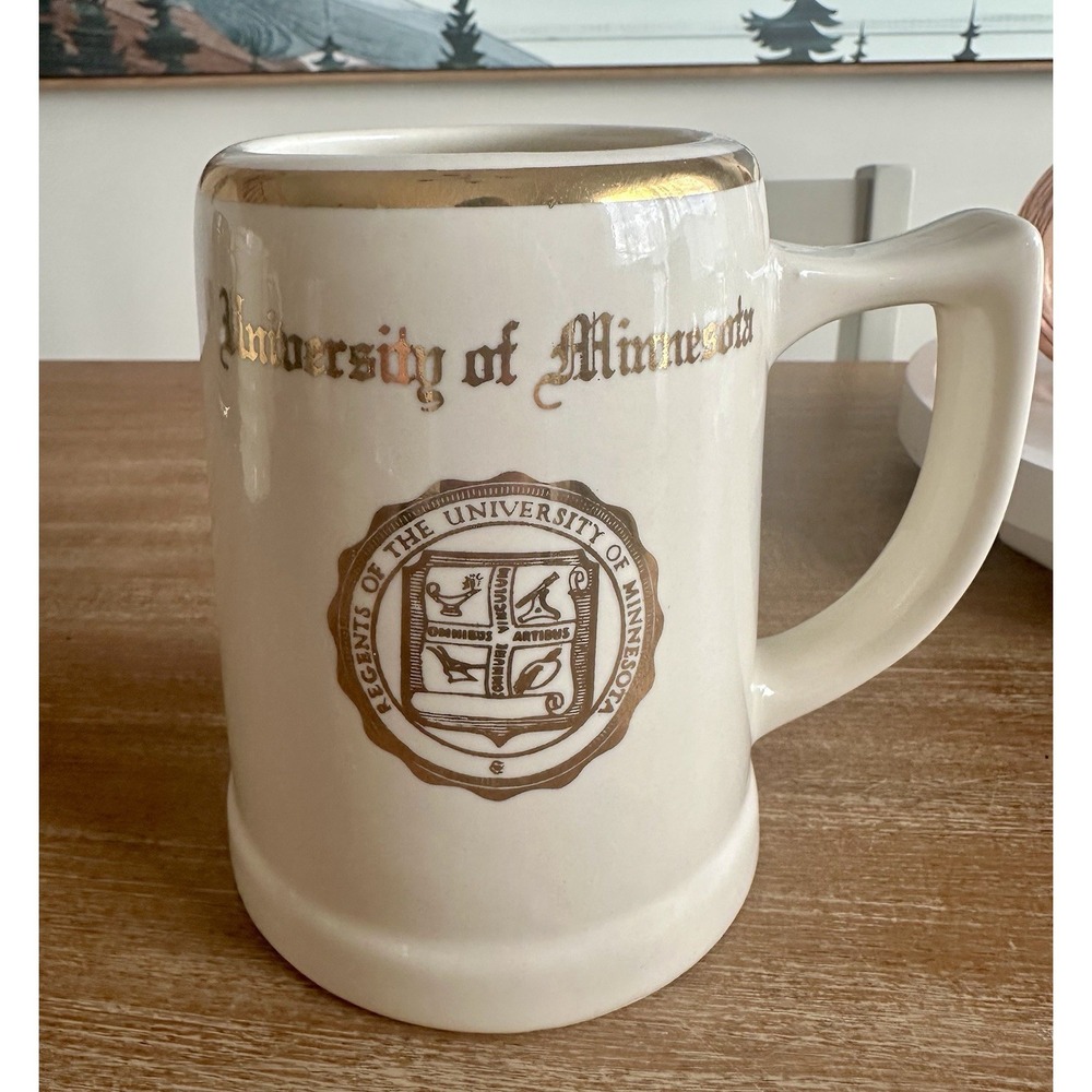 Vintage University of Minnesota Mug Stein - W.C. Bunting Co., Ohio / M100 Rare